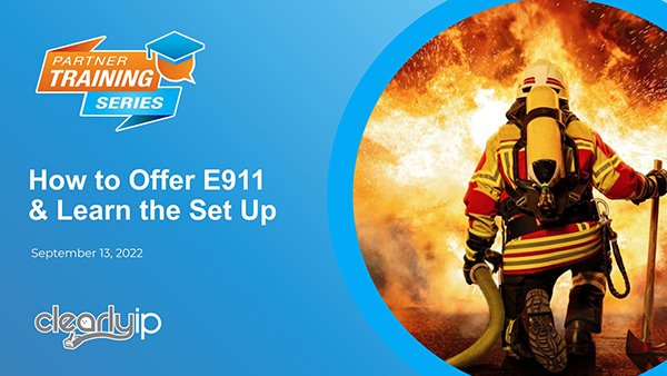 How to Offer E911 & Learn the Set Up
